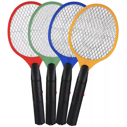 4x BUG ZAPPER RACKET Fly Mosquito Pest Swatter Net Racquet Electric Insect Killer - view 2
