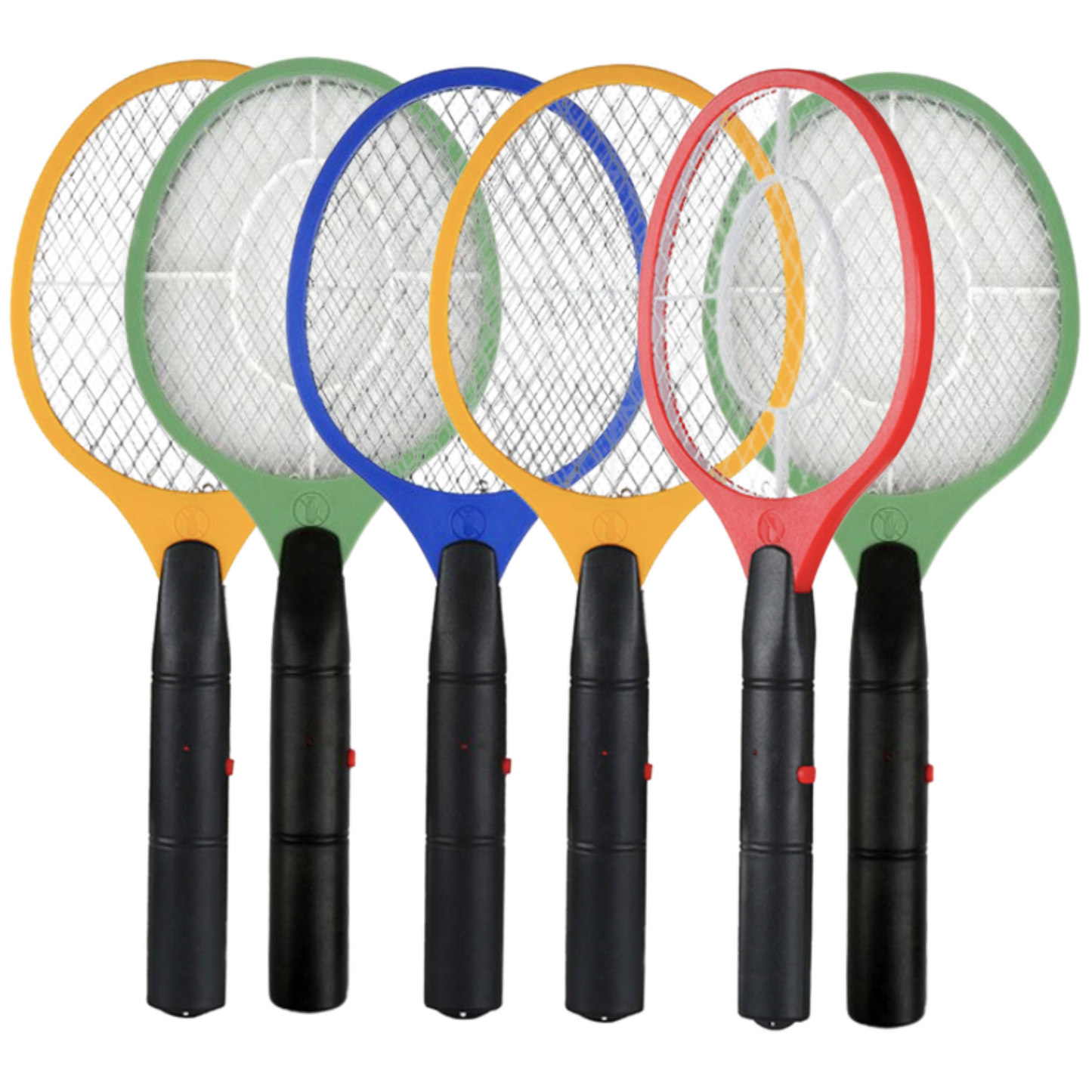 6x BUG ZAPPER RACKET Fly Mosquito Pest Swatter Net Racquet Electric Insect Killer - view 2