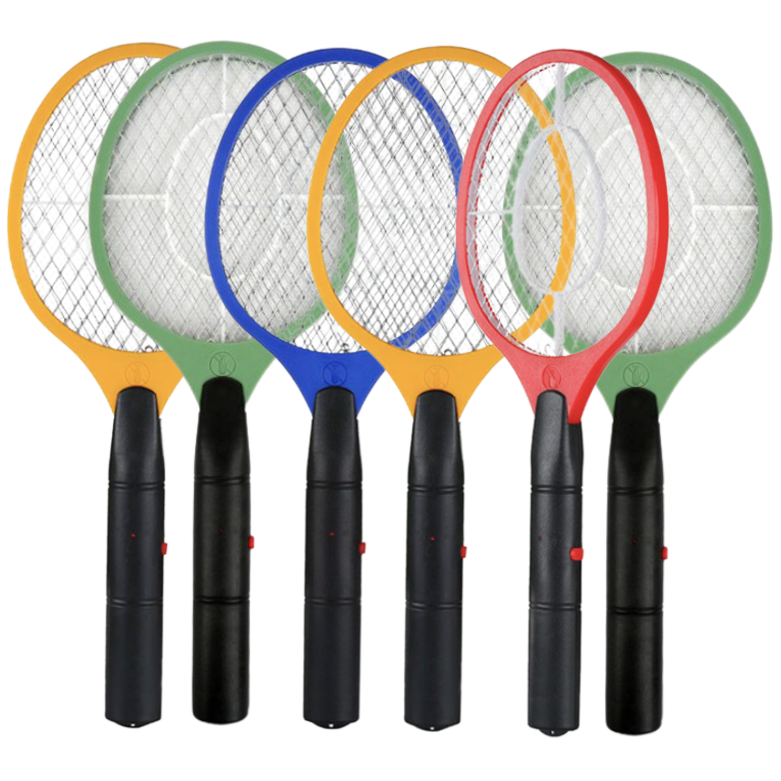 6x BUG ZAPPER RACKET Fly Mosquito Pest Swatter Net Racquet Electric Insect Killer - view 2