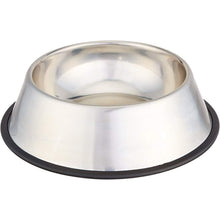Non Slip Stainless Steel Dog Bowl Pet Cat Water Food Feeder Portable Puppy Dish - Large (500ml) - view 2