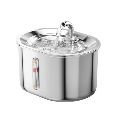 Intelligent Sensing Stainless Steel Pet Water Fountain with Smart Sensor and USB Plug - view 2
