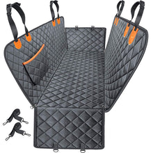 Heavy Duty Dog Car Seat Cover with Side Flaps, Waterproof Pet Back Seat Cover, Non-Slip Scratchproof Dog Hammock for Cars, Trucks and SUVs