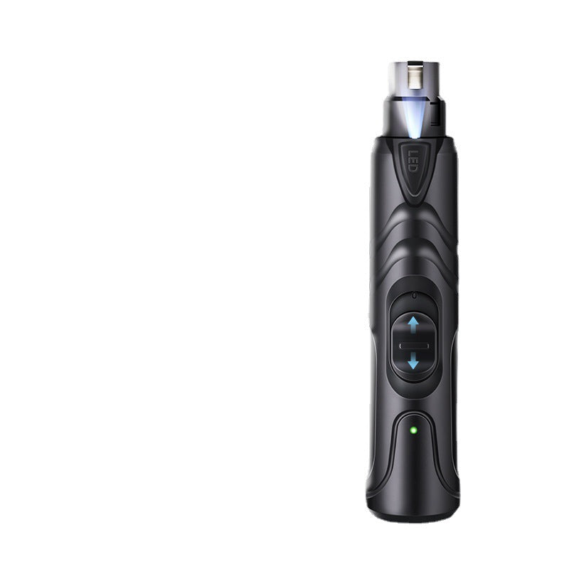 Dual-Speed Pet Nail Grinder with LED Light, USB Rechargeable, 5000-7500 RPM for Safe and Painless Grooming - view 2
