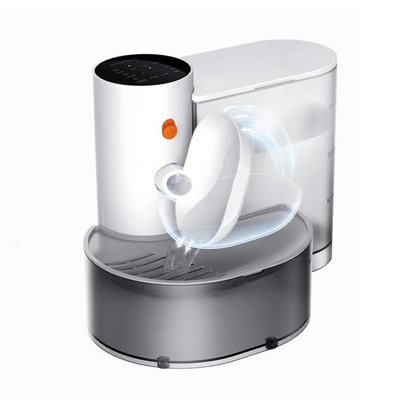 Smart Pet Water Dispenser - Tilted Design, Fresh Water Supply, Automatic Water Bowl for Cats and Dogs - view 2