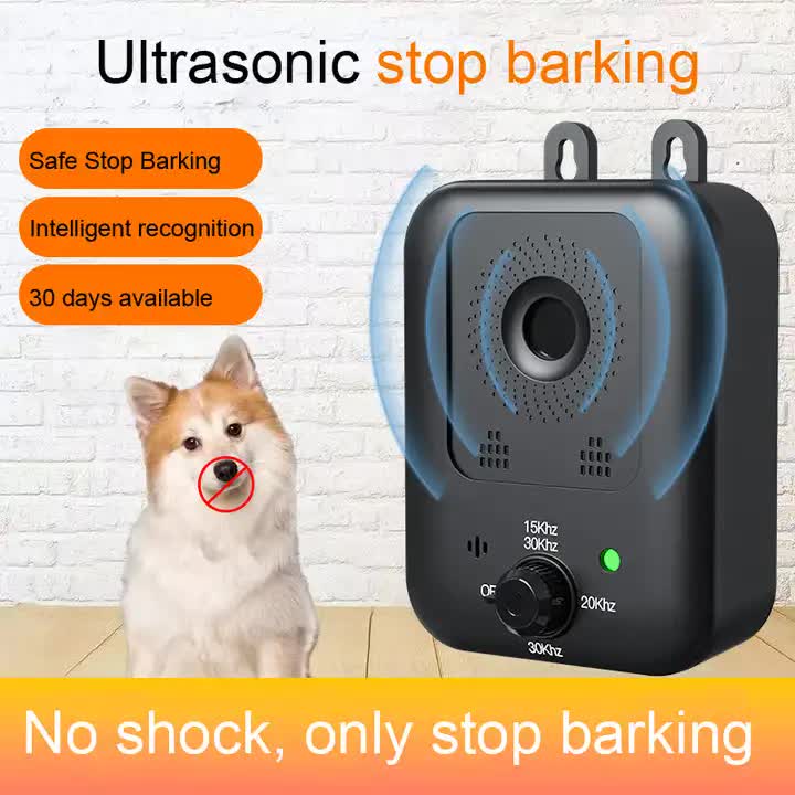 Ultrasonic Wall-Mounted Dog Bark Control Device | Adjustable Frequency Deterrent - view 2
