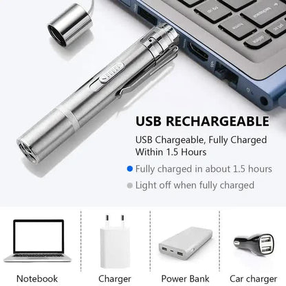 2PCS USB Rechargeable Multifunctional Laser Pointer for Cats - Interactive Toy with Star and Butterfly Patterns - view 3