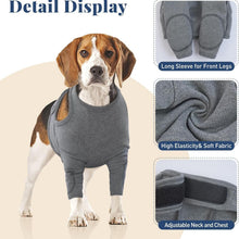 XXXL Pet Front Leg Protective Sleeve - Elastic Dog Leg Guard for Post-Surgery Protection, Prevents Licking and Biting - view 2