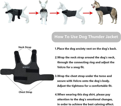 XXXL Dog Vest Jacket - Warm, Soft, and Comfortable Dog Coat for Winter, Calming and Insulating Dog Apparel - view 6