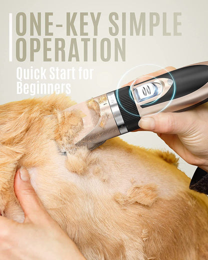 Silent Pet Hair Clipper - Electric Grooming Clippers for Dogs & Cats - view 2