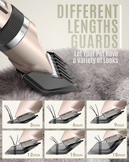 Silent Pet Hair Clipper - Electric Grooming Clippers for Dogs & Cats - view 4