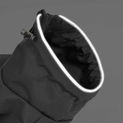 S Laser Adjustable Waterproof Reflective Dog Raincoat with Harness Design - view 5