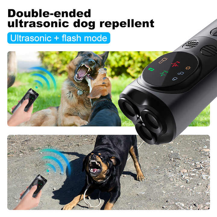 Ultrasonic Dog Repeller – High-Power, Flash Mode, Effective Outdoor Use for Controlling Aggressive Dogs - view 2