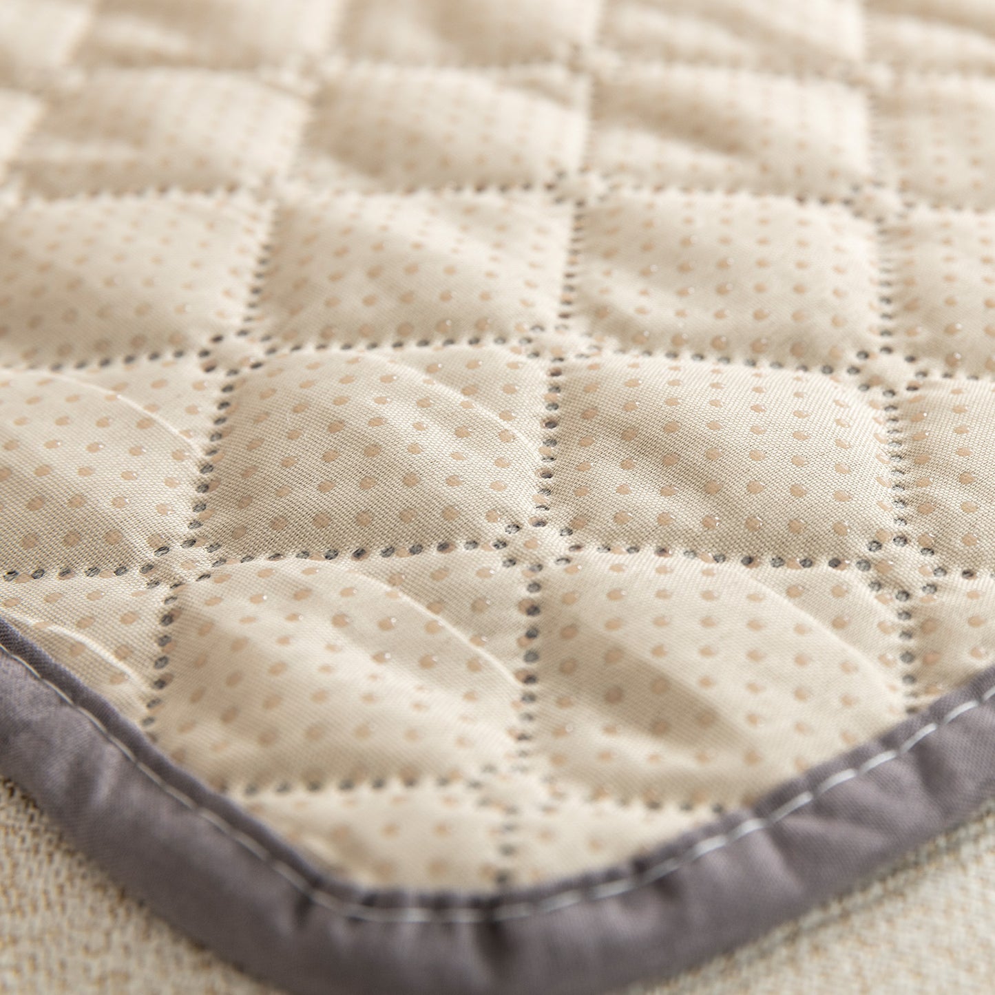 75x75CM Grey Waterproof & Scratch-Resistant Pet Sofa Protector Mat with Pillow | Cat & Dog Bed, Washable, All-Season - view 5