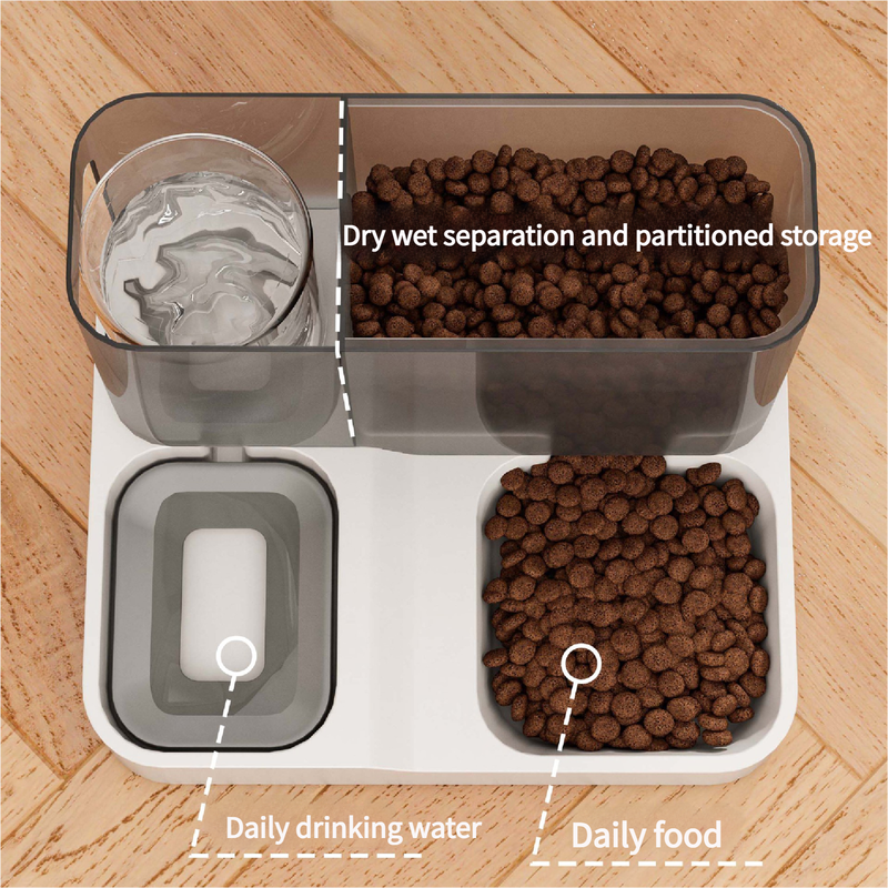 Blue Pet Feeder 3L Automatic Cat Feeder and Water Dispenser - Hassle-Free Hydration and Feeding - view 4