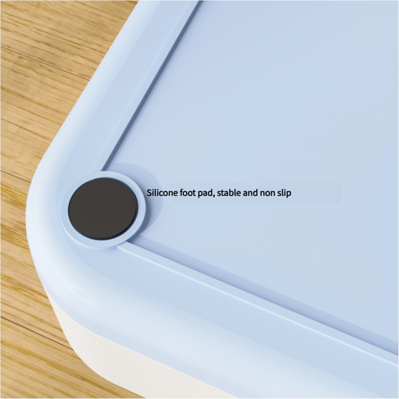 Grey 2-in-1 Automatic Pet Water and Food Dispenser - Gravity Feeder for Cats and Dogs - view 4