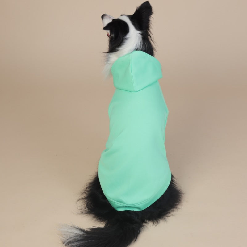 3XL Green Cute Dog Hoodie with Adjustable Drawstring - Available in Various Sizes - view 3
