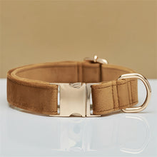 Light Brown Durable Dog Collar with Metal Buckle - Adjustable Nylon Pet Collar for Small to Large Dogs Size XS - view 2