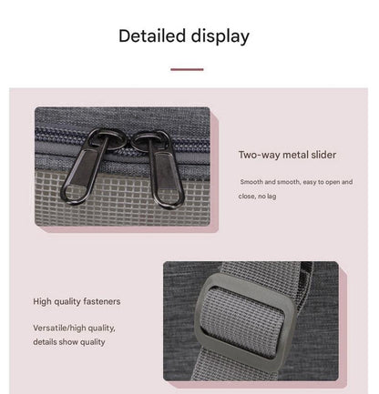 Black Portable Pet Travel Carrier Bag - Foldable, Durable, and Comfortable for Small Dogs & Cats 40cmx25cmx25CM - view 4
