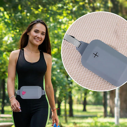 Black Silicone Pet Treat Pouch for Dog Training - Portable Waist Bag with Waste Bag Holder - view 3