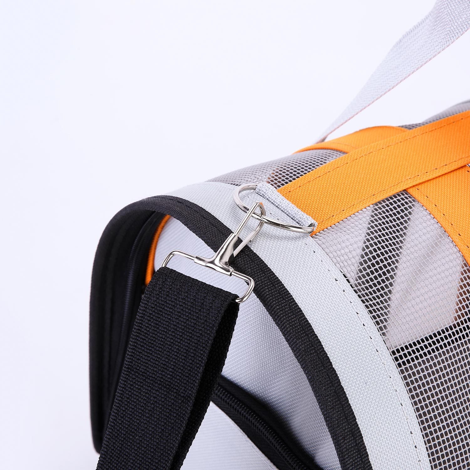 Size M Light Green And White Foldable Pet Carrier Bag - Lightweight, Breathable, and Spacious for All Seasons - view 5