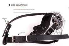 Black Metal Basket Dog Muzzle - Anti-Bite & Anti-Barking - M - view 2