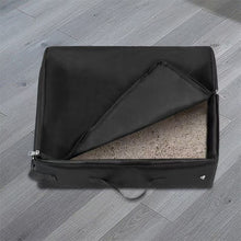 Black Portable Foldable Cat Litter Box - Waterproof Travel Litter Pan for Cats - view 2