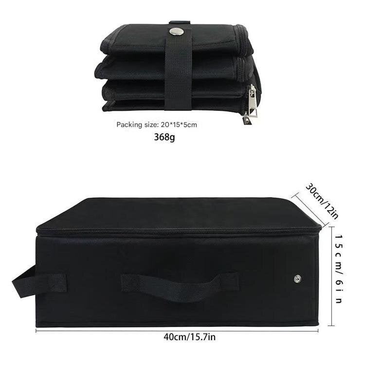 Camouflage Portable Foldable Cat Litter Box - Waterproof Travel Litter Pan for Cats - view 3