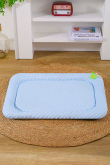 Blue Breathable Cooling Pet Mat - Ice Bean Summer Bed for Small Dogs (S : 35x47cm) - view 2