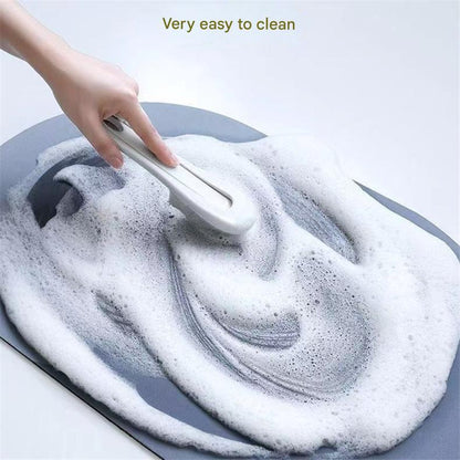 Style 6 Beige And Pink Tulip Pattern Absorbent Diatomaceous Earth Pet Feeding Mat - Non-Slip & Quick Dry Placemat (50x80cm) - view 6