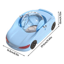 Blue Fun Hamster Racing Wheel Toy - Durable PP Plastic Exercise Wheel for Active Small Pets - view 2