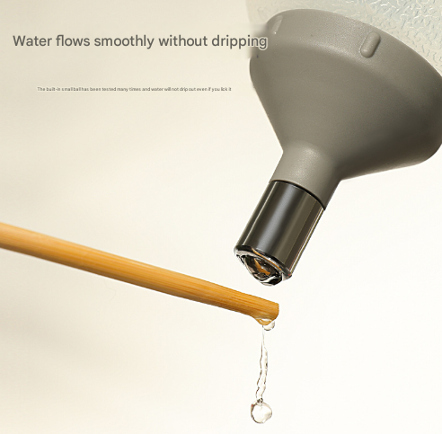 Grey Adjustable Height Pet Water Dispenser - Free Standing or Hanging - No More Bending! - view 4