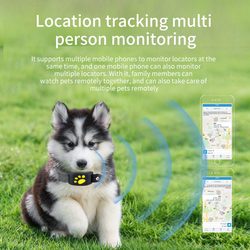 Green Real-Time Pet GPS Tracker Locator - Magnetic Charging, Multi-Mode Positioning for Dogs & Cats - view 4