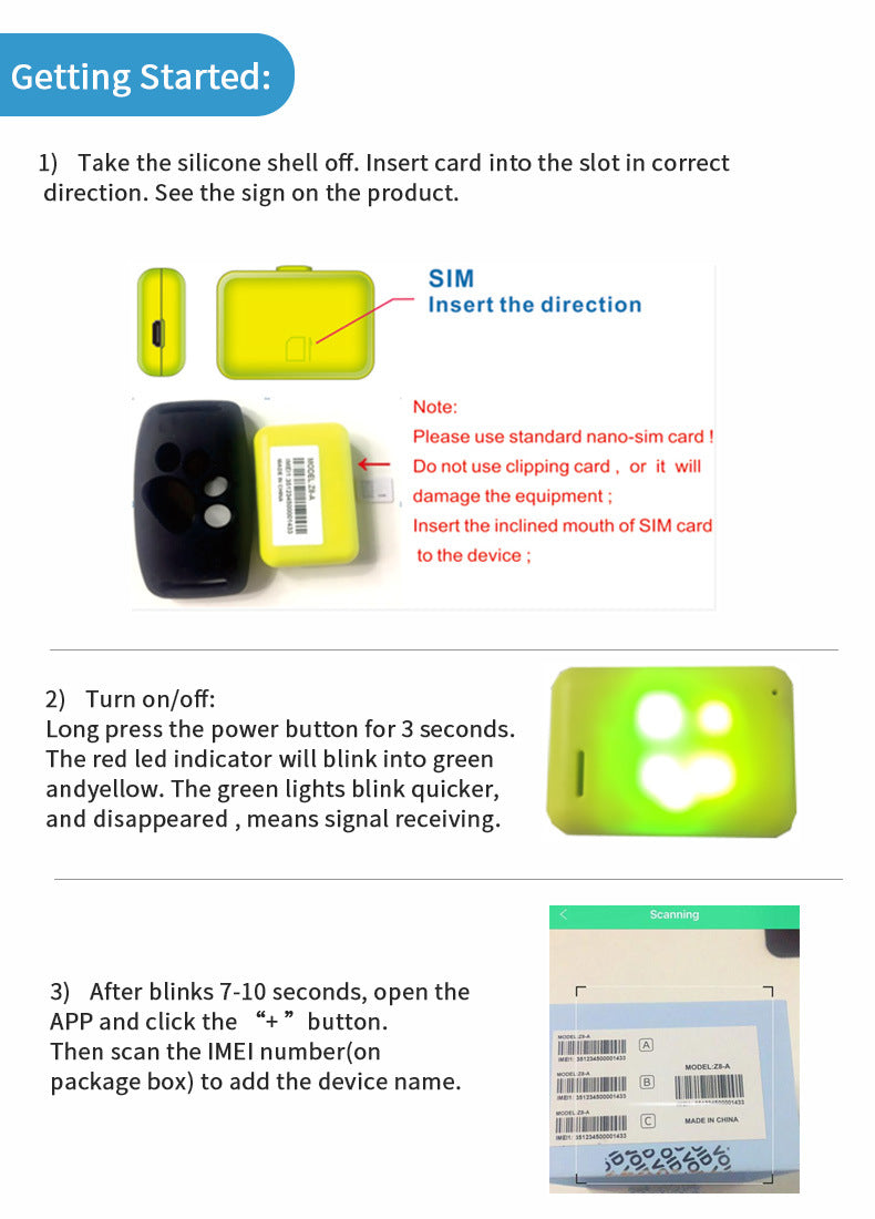 Green Real-Time Pet GPS Tracker Locator - Magnetic Charging, Multi-Mode Positioning for Dogs & Cats - view 5