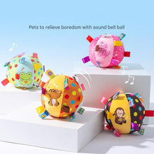 Durable Dog Training Interactive Ball with Sensory Tags(Blue Star Bear) - view 2