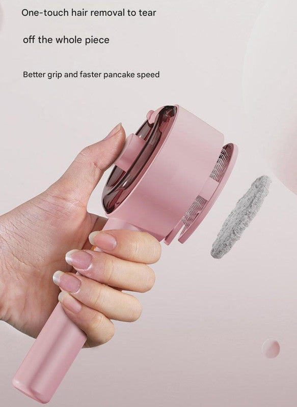 Pink Rechargeable Pet Grooming Brush with UVC Sterilizer & Mist Spray - view 6