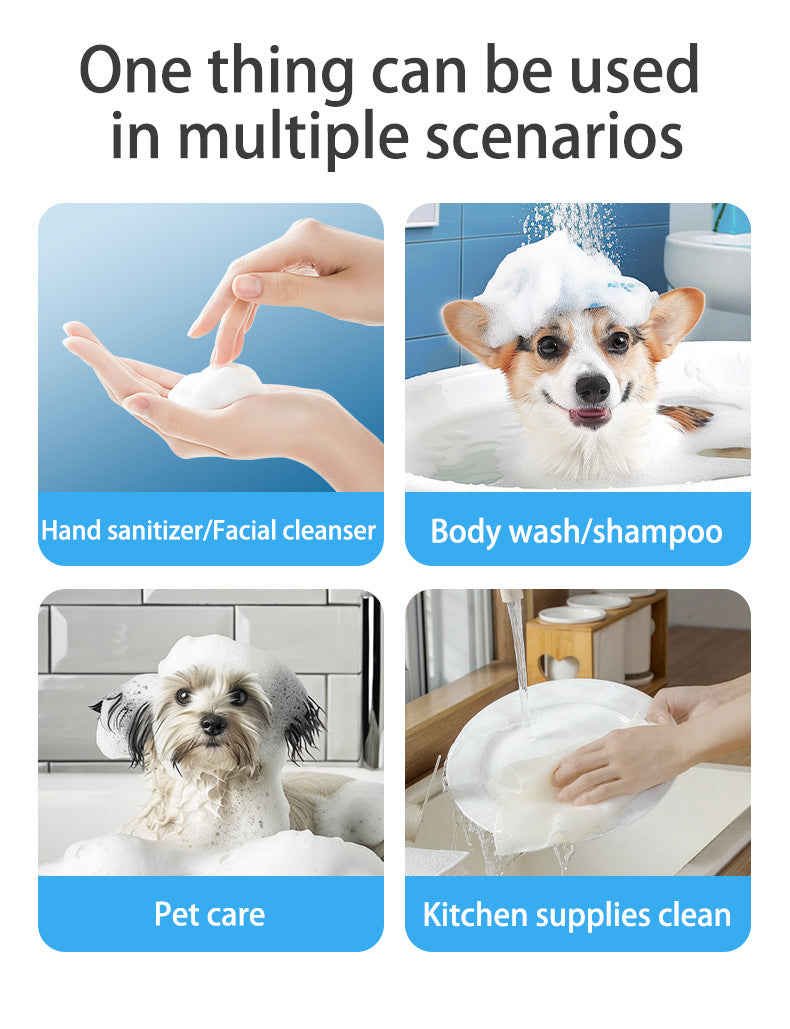 White Electric Pet Shampoo Foamer Gun - Dense Foam, Quiet Operation, Easy Bath - view 7