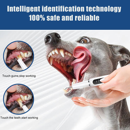 White Professional Pet Dental Cleaning Kit - Ultrasonic Scaler, Tools & 3 Modes - view 2