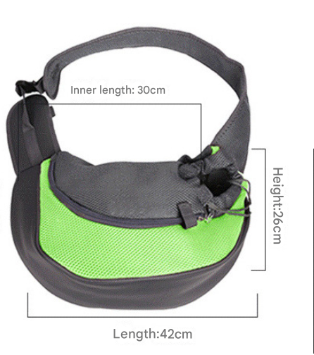 Black Portable Oxford Fabric Pet Carrier for Cats and Puppies (Size L) - view 6