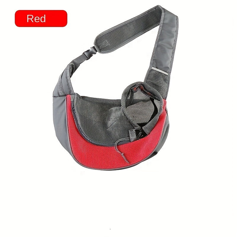 Red Portable Oxford Fabric Pet Carrier for Cats and Puppies (Size L) - view 2