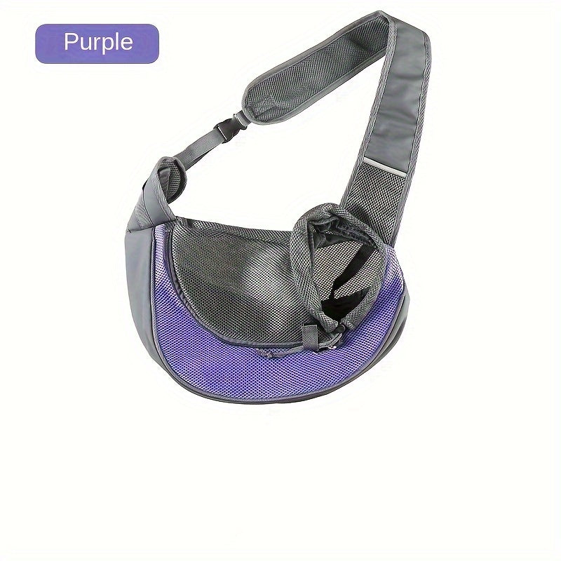Purple Portable Oxford Fabric Pet Carrier for Cats and Puppies (Size L) - view 2