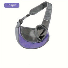Purple Portable Oxford Fabric Pet Carrier for Cats and Puppies (Size L) - view 2