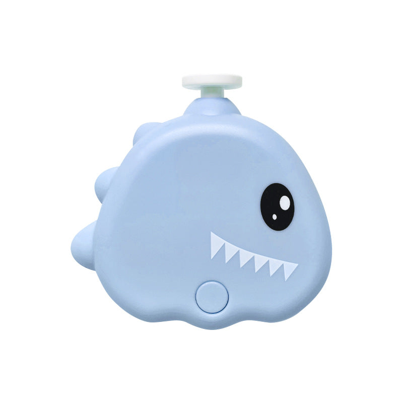 Blue Cute Dinosaur Electric Pet Nail Grinder - 3-Speed, Low Noise, USB-C for Dogs & Cats - view 2