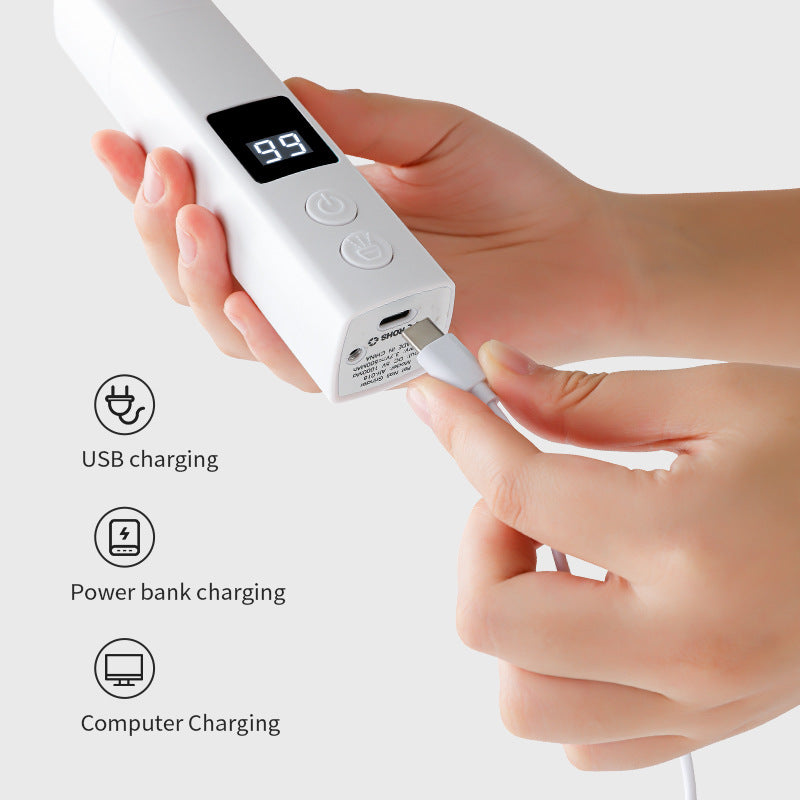 White Professional Pet Nail Grinder Kit - LCD, LED, Laser, for Dogs & Cats - view 2
