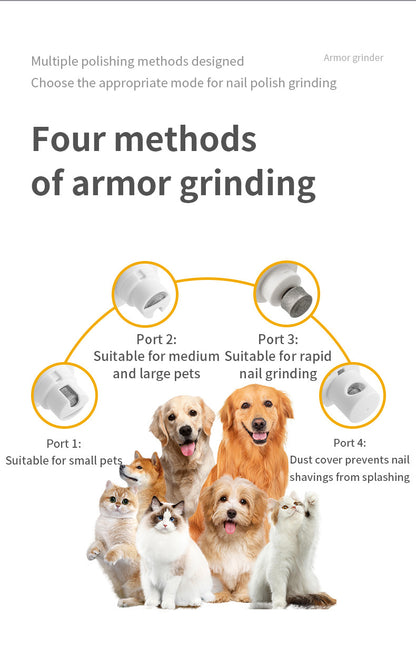 Black Professional Pet Nail Grinder Kit - LCD, LED, Laser, for Dogs & Cats - view 6