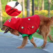 Christmas Dog Costume - Festive Hooded Cape & Green Jumpsuit Outfit (Size : 3XL) - view 2