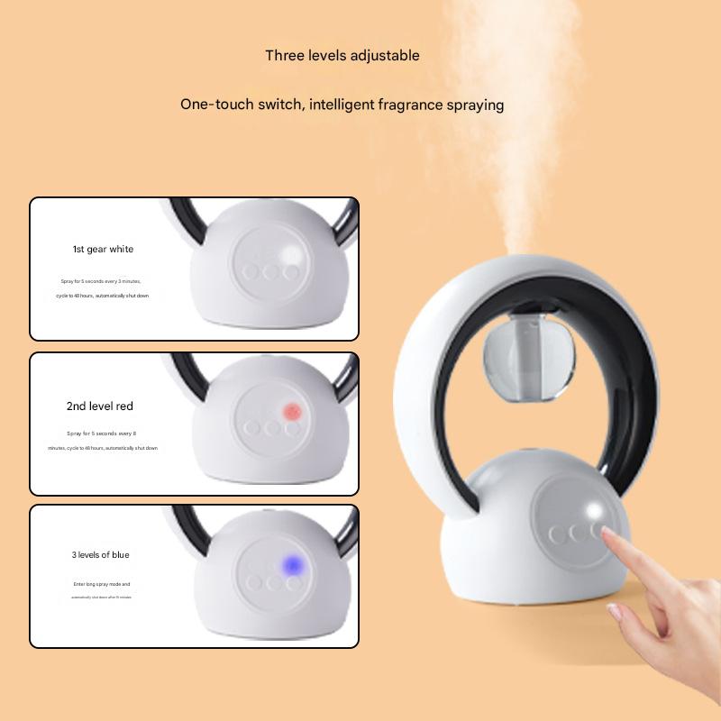 White Smart Mosquito Repeller & Humidifier - 3 Modes, Night Light, USB, Quiet Operation - view 5