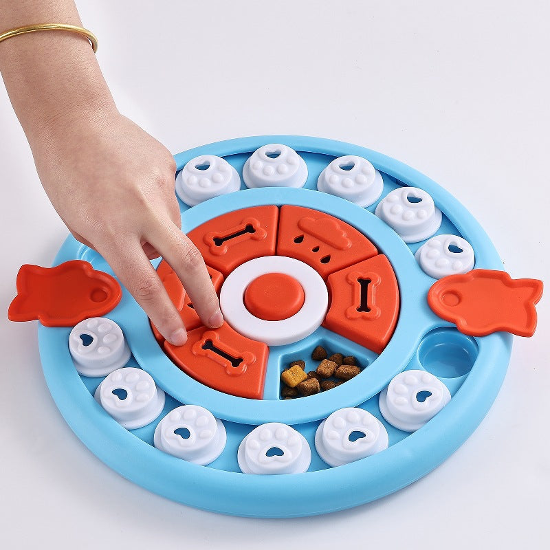 Green Interactive Pet Puzzle Feeder Toy - Slow Eating & Mental Stimulation Game for Dogs & Cats - view 4