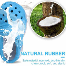 Size L Red Tough Slipper Dog Chew Toy - Natural Rubber Treat Dispenser & Teeth Cleaner for Interactive Play & Boredom Relief - view 2