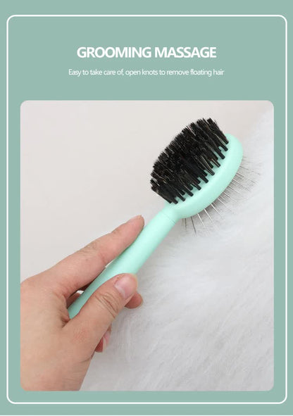 Blue Complete 5-in-1 Pet Grooming Care Kit - Professional Deshedding Brushes, Combs & Nail Clippers Set for Dogs & Cats - view 7