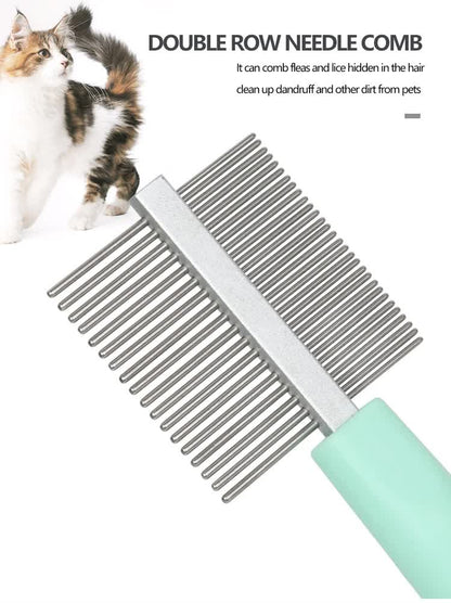 Blue Complete 5-in-1 Pet Grooming Care Kit - Professional Deshedding Brushes, Combs & Nail Clippers Set for Dogs & Cats - view 8